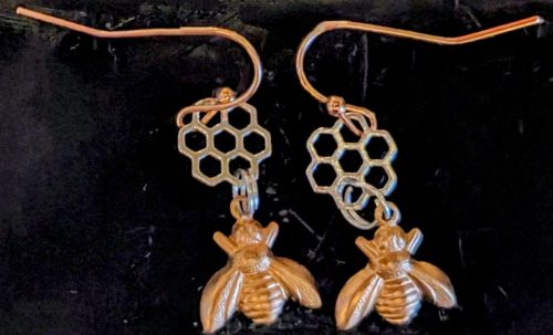 Brass and sterling silver